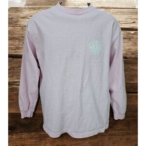 Vans "Off The Wall"Pink Long Sleeve T-Shirt Medium Streetwear